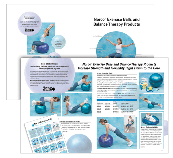 Exercise Ball Brochure